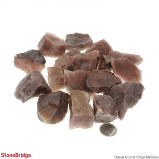 Guava Quartz Chips - Medium    from The Rock Space