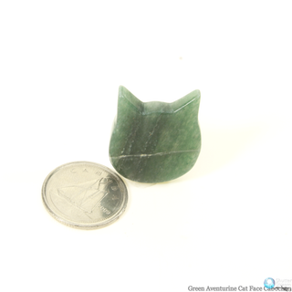 Green Aventurine Cat Cabochon - 3/4"    from The Rock Space