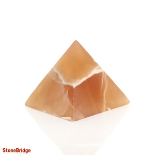 Calcite Honey Pyramid MD4