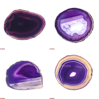 Agate Slices - 6 1/2" to 8 1/4"    from The Rock Space