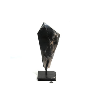 Smoky Quartz Cluster on Iron Stand U#37 from The Rock Space