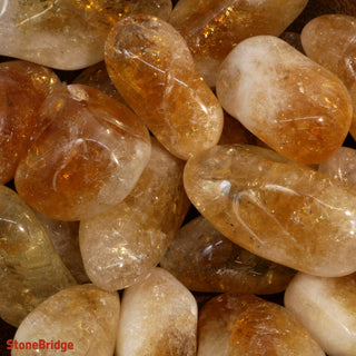 Citrine A Tumbled Stones    from The Rock Space