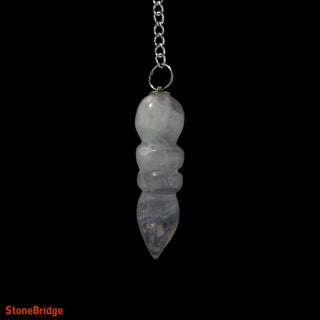 Rose Quartz Egyptian Pendulum    from The Rock Space