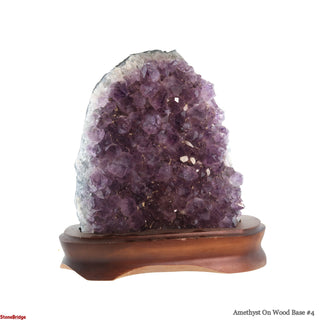 Amethyst On Wood Base #4    from The Rock Space