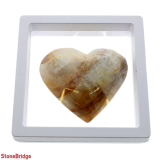 Golden Healer Heart #4 - 1 3/4" to 2 3/4" from The Rock Space