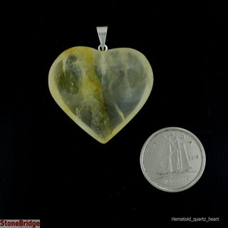 Hematoid Heart Pendant    from The Rock Space