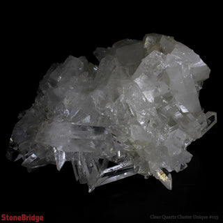 Clear Quartz E Cluster U#113    from The Rock Space