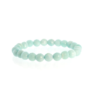 Amazonite Round Bracelet - 8mm 8mm Faceted   from The Rock Space