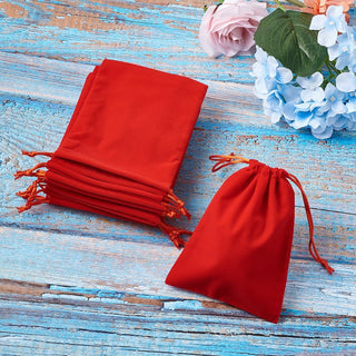 Velvet Red Jewelry Bags    from The Rock Space