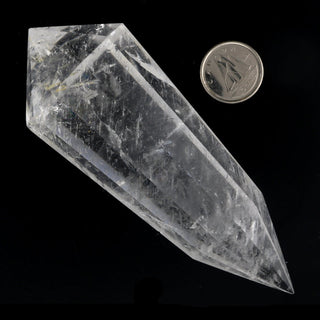 Clear Quartz E Vogel Wand #4 - 4 1/2"