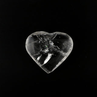 Clear Quartz A Heart #1 - 1" to 1 1/2"    from The Rock Space