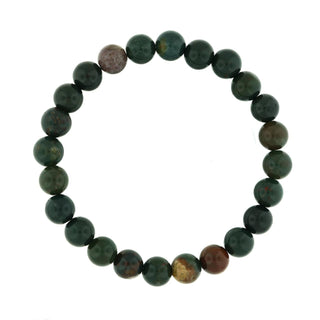 Bloodstone Round Bracelet    from The Rock Space