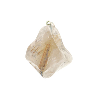 Rutilated Quartz Freeform Pendant    from The Rock Space