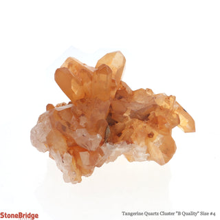 Tangerine Quartz Cluster #4    from The Rock Space