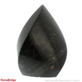 Black Tourmaline Flame Sculpture U#1    from Stonebridge Imports