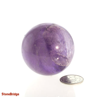 Amethyst E Sphere - Extra Small #2 - 1 3/4"    from The Rock Space