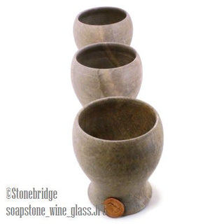 Soapstone Cup Wine Cup    from The Rock Space