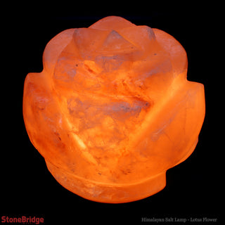 Himalayan Salt Lamp - Design/ Lotus Flower    from The Rock Space