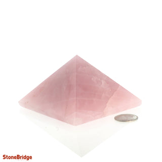 Rose Quartz A Pyramid LG2    from The Rock Space