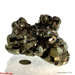 Pyrite E Cluster #5 - 800g to 1.2kg    from The Rock Space