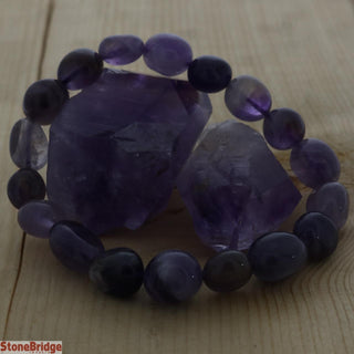 Amethyst A Tumbled Bracelets    from The Rock Space