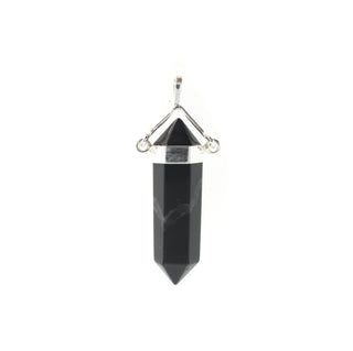 Onyx Black Double Terminated Swivel Pendant    from The Rock Space