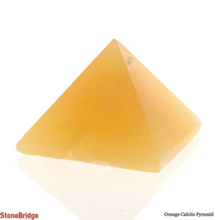 Orange Calcite Pyramid MD1    from The Rock Space