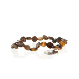 Tiger's Eye Gold Tumbled Bracelets    from Stonebridge Imports