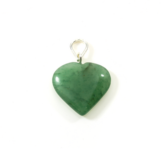 Green Aventurine Gemmy Heart Pendant    from The Rock Space