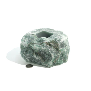 Green Aventurine Rough Candle Holders    from The Rock Space