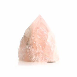 Rose Quartz Cut Base, Polished Point Tower #6    from The Rock Space