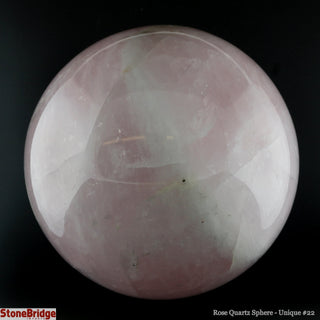 Rose Quartz Sphere U#22 - 4 1/4"    from The Rock Space