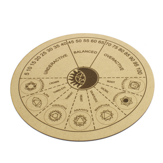 Chakra - Pendulum Divination Round Board from The Rock Space