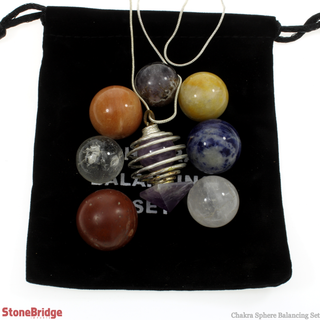 Chakra Sphere Balancing Set    from The Rock Space