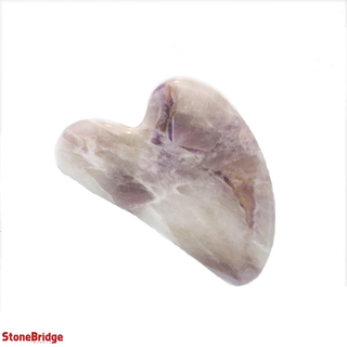 Amethyst Chevron Gua Sha Board Facial Tools    from The Rock Space