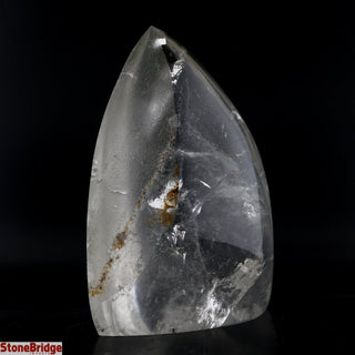 Clear Quartz Flame Sculpture U#8 - 4"    from The Rock Space