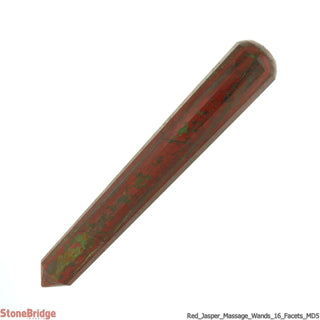 Red Jasper Pointed Massage Wand - Medium #3 - 4" to 5" from The Rock Space