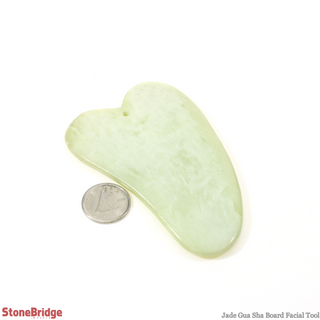 Jade Gua Sha Board Facial Tool    from The Rock Space