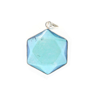 Aqua Aura Star - 925 Silver Pendant from Stonebridge Imports