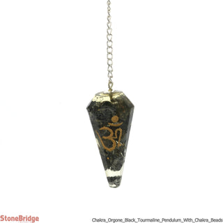 Orgone Black Tourmaline Pendulum    from The Rock Space