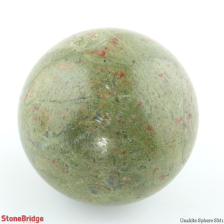 Unakite Sphere - Small #1 - 2 1/4"    from The Rock Space