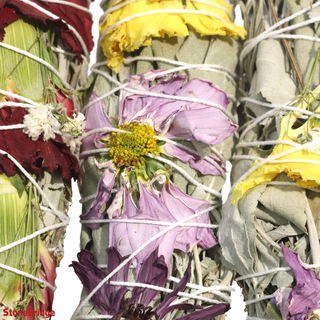 FLOWER POWER!!! Lavender/ Sage Cleansing Stick - Local & Organic - 3 Pack    from Stonebridge Imports