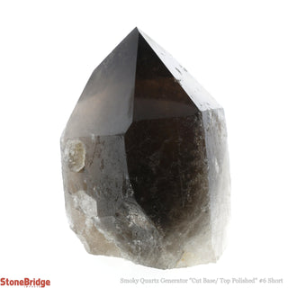 Smoky Quartz Cut Base, Polished Point Tower #6 Short    from The Rock Space