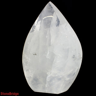Clear Quartz Flame Sculpture U#1 - 10" from The Rock Space