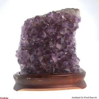 Amethyst On Wood Base #6    from The Rock Space