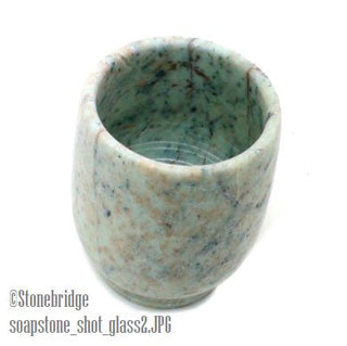 Soapstone Shot Glass    from The Rock Space