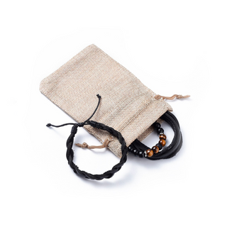 Natural Stone & Leather Bracelets Set    from The Rock Space