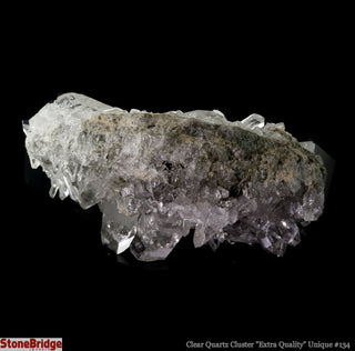 Clear Quartz E Cluster U#134    from The Rock Space