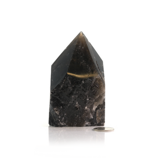 Smoky Quartz Cut Base, Polished Point Tower #5    from The Rock Space