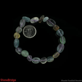 Fluorite Purple Tumbled Bracelets from The Rock Space